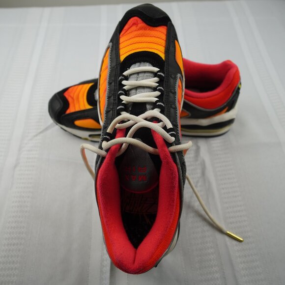 Nike Air Max Tailwind IV ShoesWomens Size 9 Orange Black Red OG Retro Sneakers - Picture 2 of 14